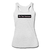 Tik Tok Famous Women’s Tri-Blend Racerback Tank