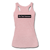 Tik Tok Famous Women’s Tri-Blend Racerback Tank