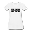 Top Knots & Tap Backs Women’s Premium Organic T-Shirt