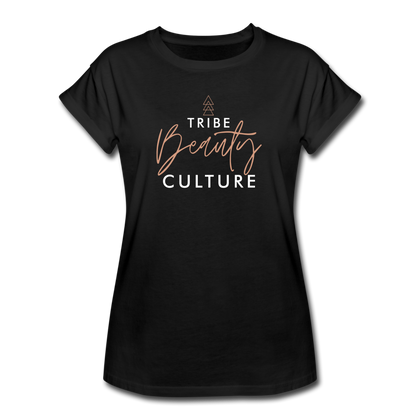 Tribe Beauty Culture Women's Relaxed Fit T-Shirt - black