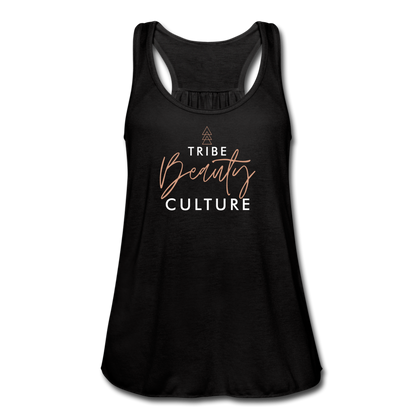 Tribe Beauty Culture Women's Flowy Tank Top - black