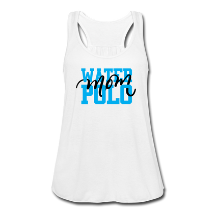 Water Polo Mom Women's Flowy Tank Top - white