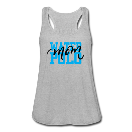 Water Polo Mom Women's Flowy Tank Top - heather gray